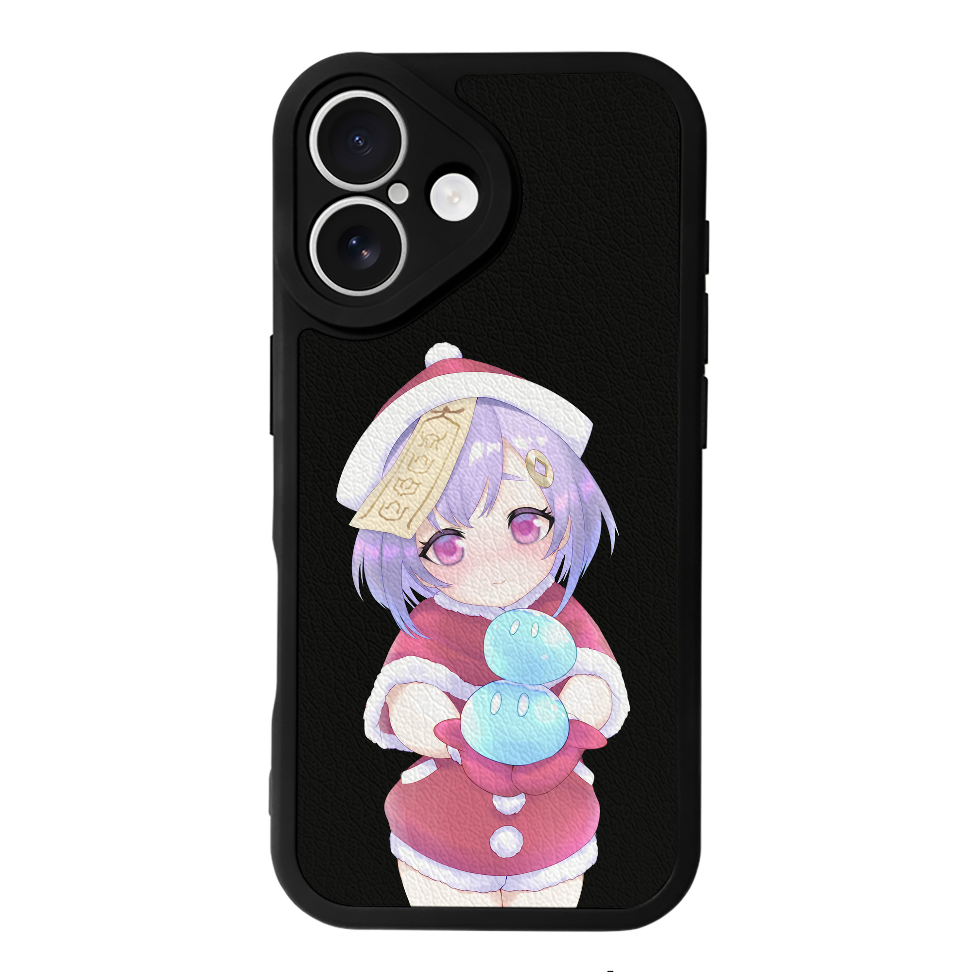 げんし神 七七 なな  genshin Nana 【iPhone 16シリーズ対応】シリコンスマホケース（レザー調） 材質：シリコン